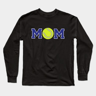 Tennis Mom Blue Long Sleeve T-Shirt